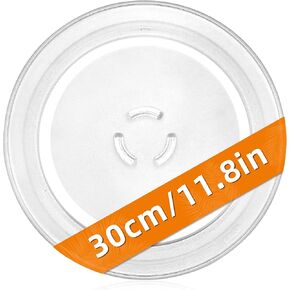 4393799 يناسب استبدال لوحة زجاجية للميكروويف من Whirl-pool Ken-more - لوحة زجاجية مستديرة للميكروويف مقاس 11.8 بوصة in Kuwait