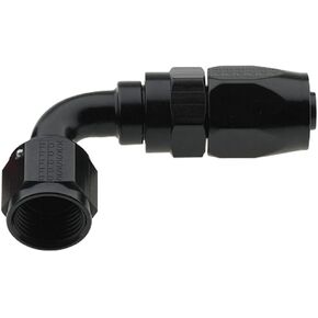 Fragola 229006-BL Pro-Flow Black Size (-6) 90° Hose Fitting