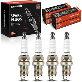 A-Premium Iridium Platinum Spark Plugs Compatible with Honda Civic 2006-2011, S2000 2000-2009 & Acura Integra 2001, CSX 2007-2010, RSX 2002-2006, 1.8L 2.0L, Pack of 4
