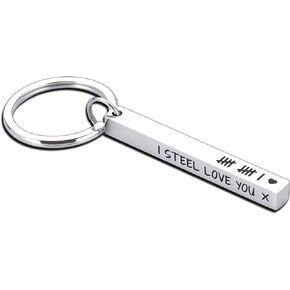 Valentine Day Gifts for Him Her 11 Year Anniversary Keychain Gifts for Girlfriend Gifts for Women Men Gift for Wife Husband Anniversary Birthday Christmas Gift for Girlfriend Boyfriend Couples Gift