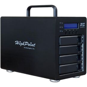 HighPoint Technologies RocketStor 6614V 2nd Generation Thunderbolt™ 3 40GB/s RAID Storage Enclosure