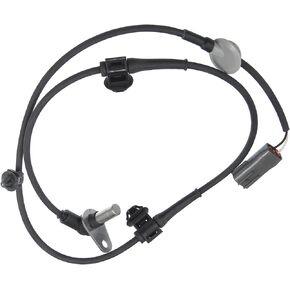 Motoforti Front Right ABS Sensor, Wheel Speed Sensor, for Mazda CX-7 2007-2012, Plastic, NO.L2064370XB, Black