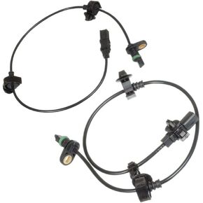 Set of 2 Rear (Left+Right) ABS Wheel Speed Sensors Fit for 2012 Honda Civic Sedan (For vehicles built in Japan), Repalces OEM 57470-TR0-013, 57475-TR0-013, 10133-R