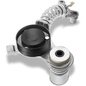 A-Premium Belt Tensioner Assembly with Pulley Compatible with Audi A4 2002-2005, A4 Quattro 2002-2006, A6, A6 Quattro 2002-2004 3.0L, Replace# 06C903133B, 06C903133A