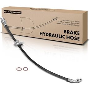 A-Premium Front Passenger Brake Hydraulic Hose Compatible with Select Toyota and Lexus Models - Supra 1993-1998, SC300 1992-2000, SC400 1992-2000 - Replace# 4733014011, 4733024010