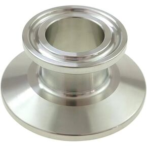 1.5" Tri Clamp to TC34mm Sanitary Concentric Reducer Tri Clover Stainless Steel 304 Fitting End Cap Reducer