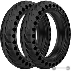 2PCS E Scooter Tires 50/75-6.1, Soild Tires 8 1/2 x2 for Gotrax GXL V2 / XR/APEX, 8.5 Inch Tire Replacement for Xiaomi 3 Lite/ 3/ Pro 2/ 1s/ M365