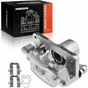A-Premium Disc Brake Caliper Assembly with Bracket Compatible with Select Kia Models - Sedona 2015 2016 2017 2018 2019 2020 2021 V6 3.3L - Rear Right Passenger Side