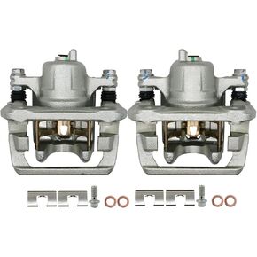 مجموعة فرجار قرص الفرامل مع دعامة لموديلات مختارة من Honda وAcura وIsuzu - CR-V 2002-2004، Odyssey 1995-1998، Legend 1991-1995، RL،Oasis، السائق الخلفي والراكب 19B1449، 19B1448 in Kuwait