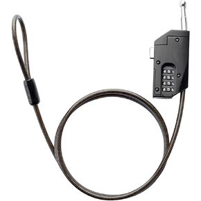 Outdoor Waterproof Game & Trail Camera Cable Lock, Trail Camera Locking Cable & Strap, Combination Lock Cable for Deer Hunting Cam, No Need Key, 4-Digit Offers 10000 Combinations for Added Security