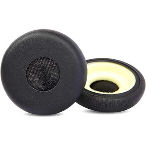 Prime Replacement Earpads Cushions Compatible with Jabra HSC012 HSC016 HSC017 HSC018W HSC040W Headphones Ear Pads with Softer Protein Leather/Memory Foam