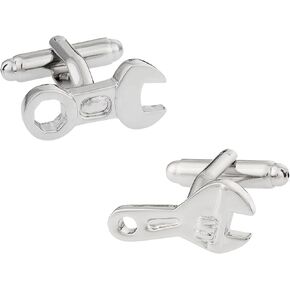Wrench Contractor Mechanic Cufflinks with Presentation Gift Box