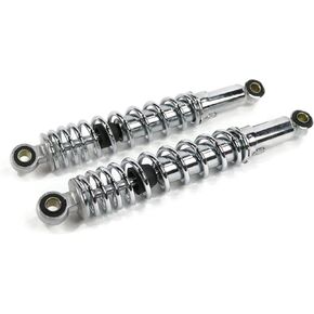 The ROP Shop | (Set of 2) Universal 12" 3-Way Adjustable Shock Absorbers for Dirt Bikes & ATVs