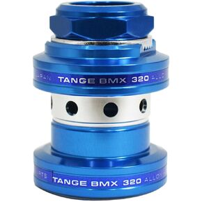 Tange MX320 Headsets Old School BMX 1" Threaded 32.7mm Cup, Blue, TAS2955