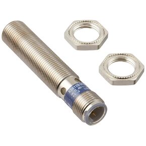 XS612B1PAM12 Universal Series Inductive Proximity Sensor, Multi-Function, Metal 12-mm Barrel, 3-Wire DC PNP Wiring, PNP Input, NO Output, M12 Micro-Connector