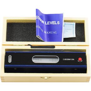 Shars 8" Master Precision Level in Fitted Box for Machinist Tool 303-9501 S)