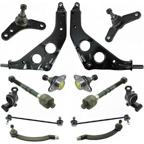 TRQ 14pc Steering Suspension Kit Control Arms Ball Joints Tie Rods for Mini Cooper