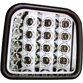 IPCW LEDC-346C Crystal Clear LED Front Park Signal Lamp - Pair