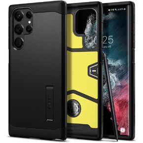 Spigen Tough Armor Designed for Galaxy S22 Ultra Case (2022) - Abyss Green