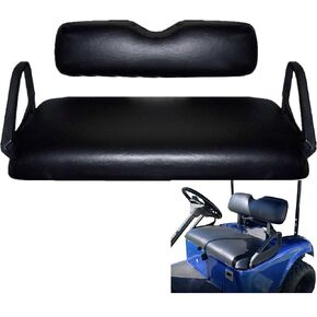 Golf Cart Front Seat Cover Set Staple On for E-Z-Go TXT Golf Cart, Microfiber Leather, Beige in Kuwait