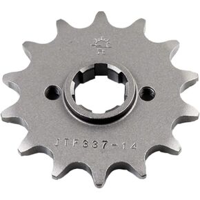 JT Sprockets JTF337.14 14T Steel Front Sprocket , black