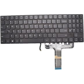 New Replacement Keyboard for Lenovo Legion Y530-15ICH Y540-15IRH Y540-17IRH Y545-PG0 Y7000P-1060 Keyboard US Black with Backlit