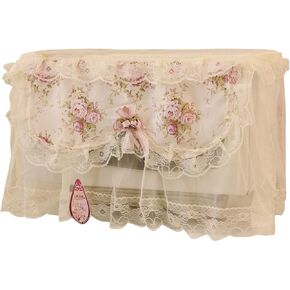 NOLITOY Home Decor Microwave Lace Cloth for Kitchen Cover Oven Decoration Decorative Colorful Flower Home Toaster Oven in Saudi Arabia