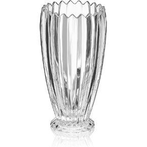 Mikasa Estate Crystal Glass Rectangular Serving Decorative Tray, 14.75 Inch