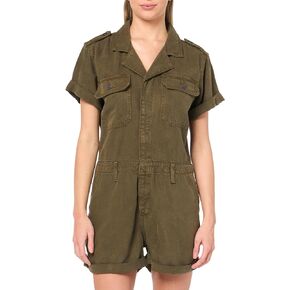 Lucky Brand Womens Women's Denim Utility Romper