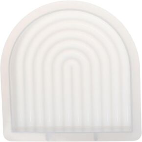 Rainbow Arch Silicone Candle Molds, Geometric Shape Silicone Molds for Soap, Cake, Home Decoration