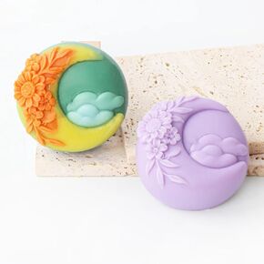 Redxin Flower Silicone Soap Mold Candle Mold for Handmade Soap Making Candle Making DIY Craft Making Chocolate Candy Cake Making