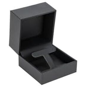 Premium Soft Leather T-Style Large Earring Box - Luxury Earring Case With Superior Stitching Ideal For Hoops/Hanging Earrings - Elegant Jewelry Box for Girls & Women, Earring Gift Box by Allure Pack