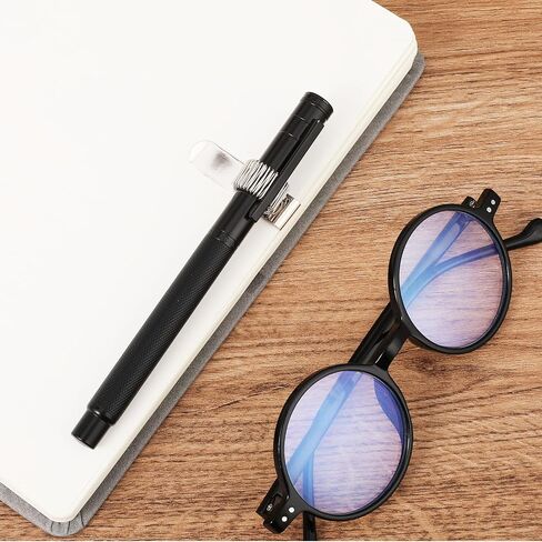 12 Pieces Metal Pen Clip Holder Loop Stainless Steel Pen Pencil Holder Loop Organizer for Notebook and Clipboard in Home, Office, Pocket, Silver in Saudi Arabia