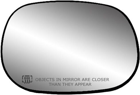 Fit System 30016 Passenger Side Heated Mirror Glass w/Backing Plate, Dodge Dakota Pick-Up, Durango, Full Size Van, Pick-Up, 6 5/8" x 9 1/4" x 9 3/8" (Foldaway Mirrors, 6x9) in Saudi Arabia