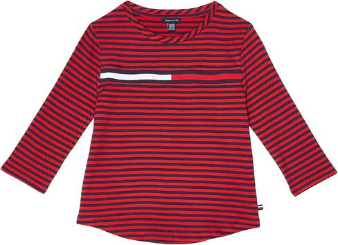 Tommy Hilfiger Girl's Long Sleeve Striped T-shirt in Saudi Arabia
