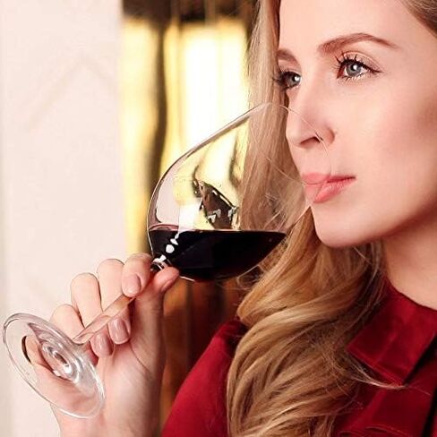 WOCRAFT 50 Sets Craft Supplies Wine Glass Charms Markers Wine Tasting Party Decoration Supplies Gift with 25mm Strong Stainless Steel Wine Glass Charm Rings (M307+10575) in Saudi Arabia