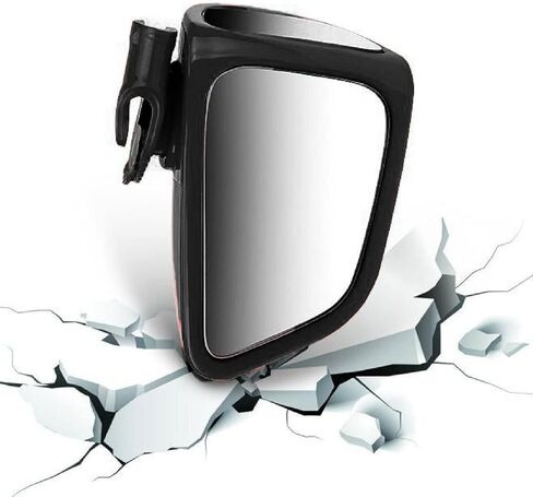 قطعتان من مرآة النقطة العمياء للسيارة من Yunnyp تدور 360 درجة 2 جانب مرآة الرؤية الخلفية للسيارة مناسبة لشاحنة سيارات الدفع الرباعي RV in Kuwait