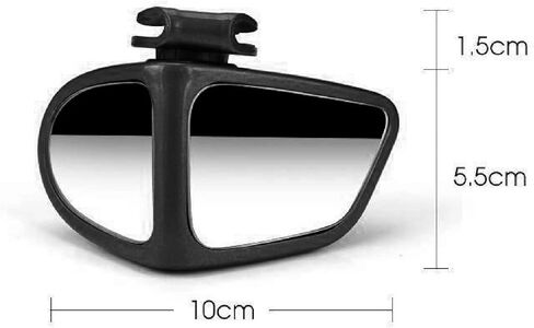 قطعتان من مرآة النقطة العمياء للسيارة من Yunnyp تدور 360 درجة 2 جانب مرآة الرؤية الخلفية للسيارة مناسبة لشاحنة سيارات الدفع الرباعي RV in Kuwait