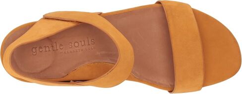 Gentle Souls by Kenneth Cole Women's Gisele Two Band Heeled Sandal, Sorbet, 5.5 in Saudi Arabia
