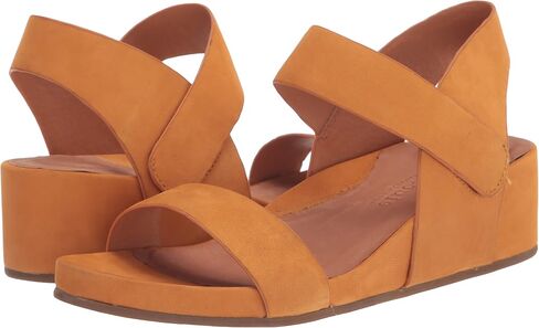 Gentle Souls by Kenneth Cole Women's Gisele Two Band Heeled Sandal, Sorbet, 5.5 in Saudi Arabia