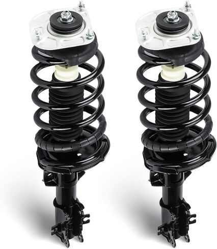 Front Complete Struts Assembly Shock Absorber w/Coil Spring Compatible with 2003-2013 Volvo XC90, Replace for 11485 11486（Set of 2） in Saudi Arabia