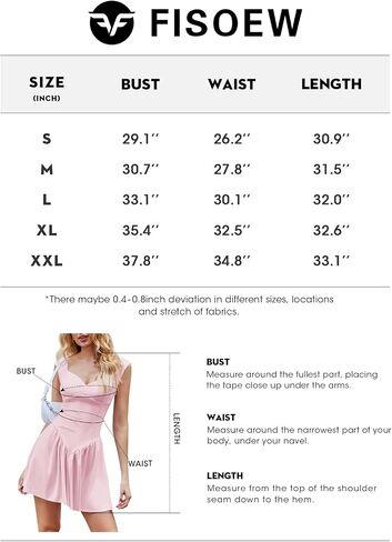 Fisoew Womens Summer A Line Dress Cap Sleeve Slim Fit Sweetheart Swing Ballet Dance Skater Mini Dress White in Saudi Arabia