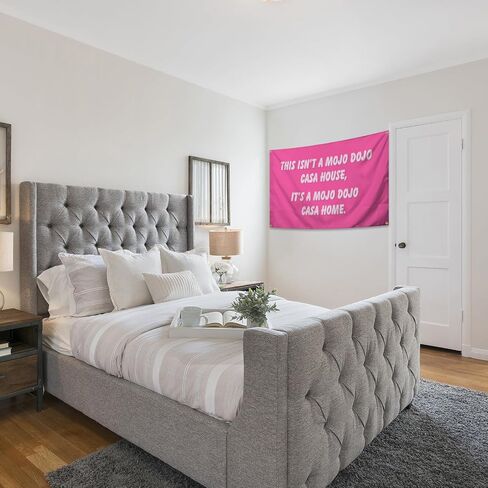 Funny Banner for Living Room, Bedroom, Kitchen, Bathroom, Outdoor Tapestry Banner with 4 Brass Grommets 3X5FT in Saudi Arabia