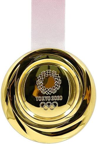 1x ميدالية ذهبية كبيرة 1:1 نسخة طبق الأصل من اليابان طوكيو الألعاب الأولمبية فريق أبطال العالم ألعاب الأطفال جائزة أفضل هدية للأشخاص الذين يحبون الرياضة 12.70 أونصة in Kuwait