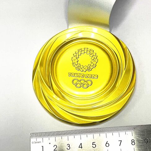 1x ميدالية ذهبية كبيرة 1:1 نسخة طبق الأصل من اليابان طوكيو الألعاب الأولمبية فريق أبطال العالم ألعاب الأطفال جائزة أفضل هدية للأشخاص الذين يحبون الرياضة 12.70 أونصة in Kuwait