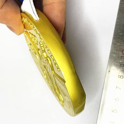 1x ميدالية ذهبية كبيرة 1:1 نسخة طبق الأصل من اليابان طوكيو الألعاب الأولمبية فريق أبطال العالم ألعاب الأطفال جائزة أفضل هدية للأشخاص الذين يحبون الرياضة 12.70 أونصة in Kuwait