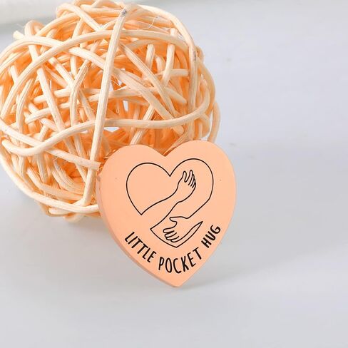 Valentines Day Gifts for Friends Inspirational Pocket Hug Gift for Teens Girls Friends Birthday Graduation Gift for Daughter Sister Valentine Gift for Her Long Distance Relationship Gift Double-Sided in Saudi Arabia