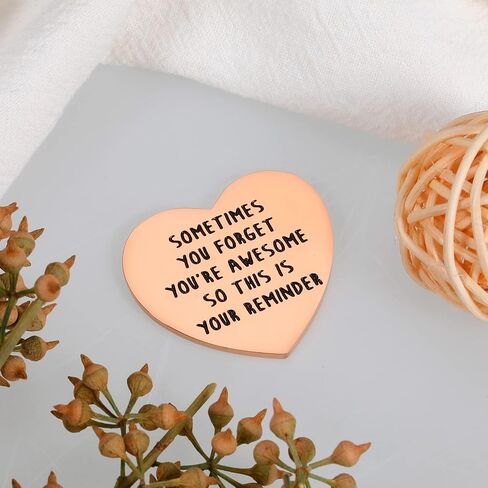 Valentines Day Gifts for Friends Inspirational Pocket Hug Gift for Teens Girls Friends Birthday Graduation Gift for Daughter Sister Valentine Gift for Her Long Distance Relationship Gift Double-Sided in Saudi Arabia