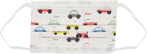 50 Pcs 3 Ply Disposbale Face Cartoon Mask For Kid in Saudi Arabia
