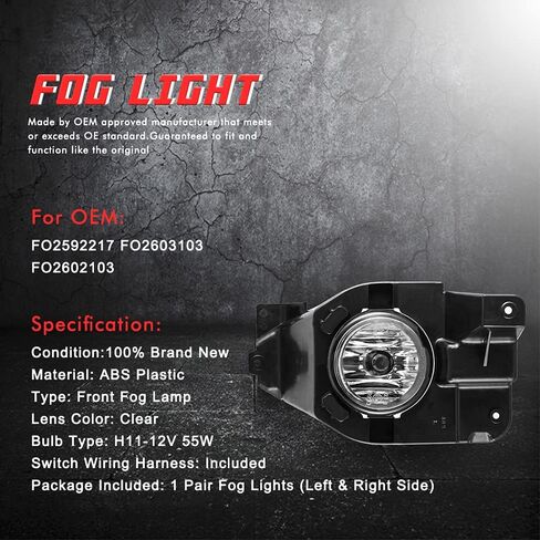 استبدال مصابيح الضباب للقيادة لمستكشف 2013 2014 2015 مع مصابيح الهالوجين H11 12V 55W in Saudi Arabia